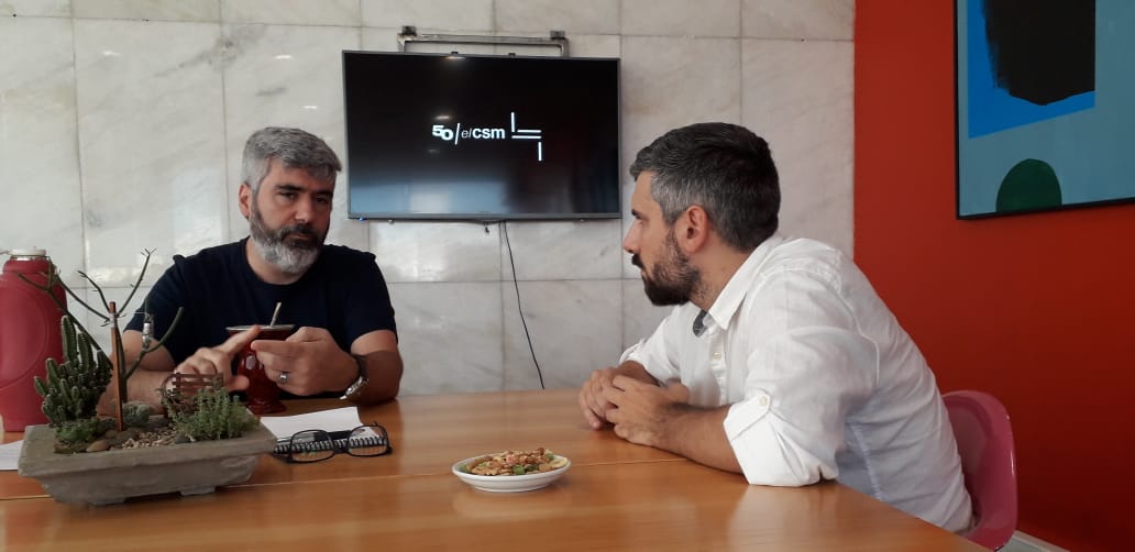 En este momento estás viendo Junto al nuevo director del Centro Cultural San Martín