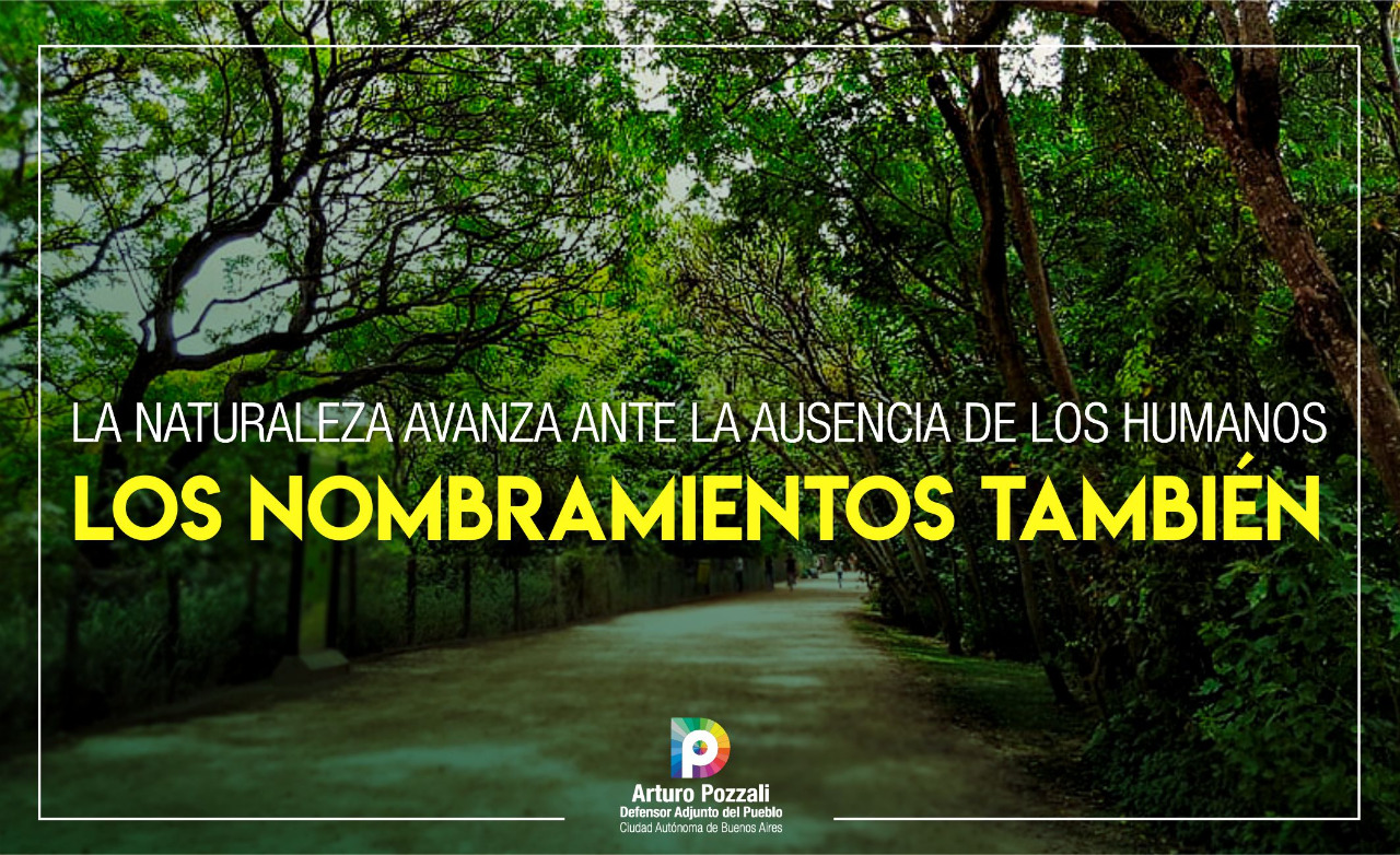 En este momento estás viendo La naturaleza avanza ante la ausencia de los humanos, los nombramientos también