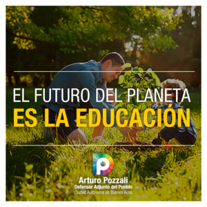 El futuro del planeta es la educación