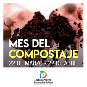 22 de marzo al 22 de abril: mes del compostaje