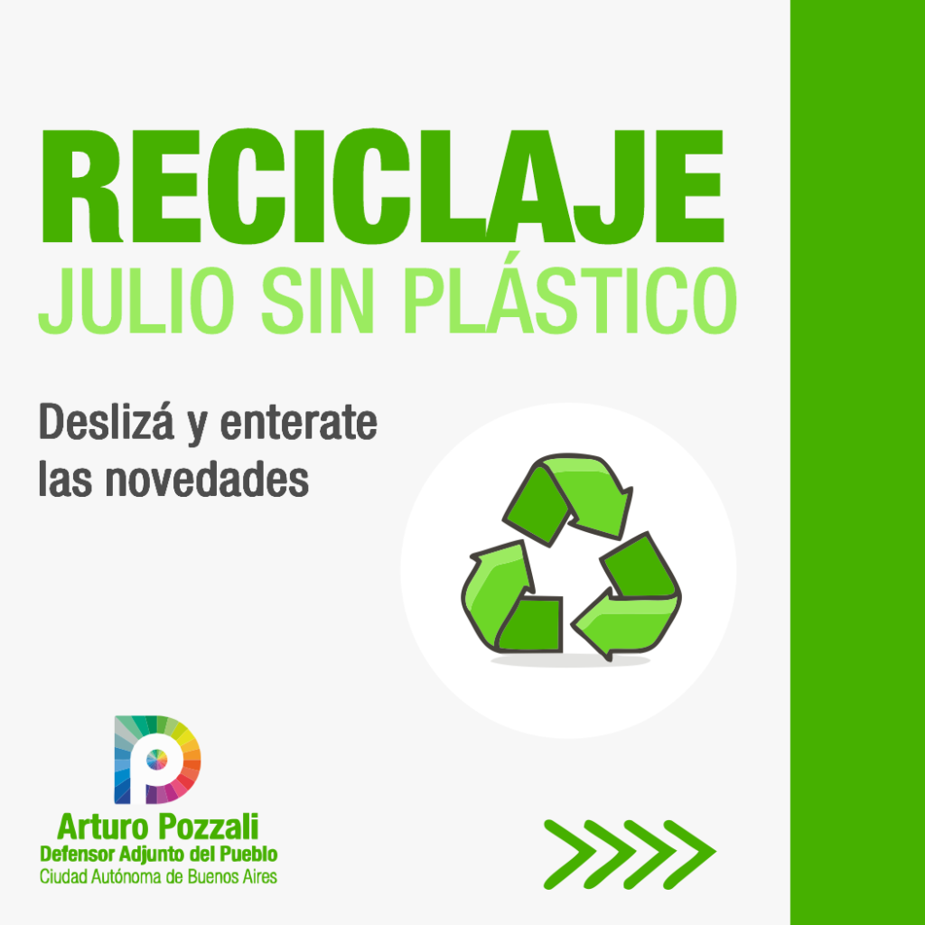 Julio sin plastico – reciclaje 1