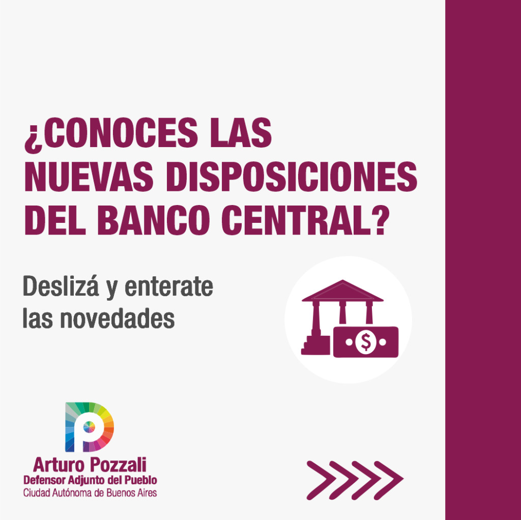 Nuevas dispociones del banco central 1