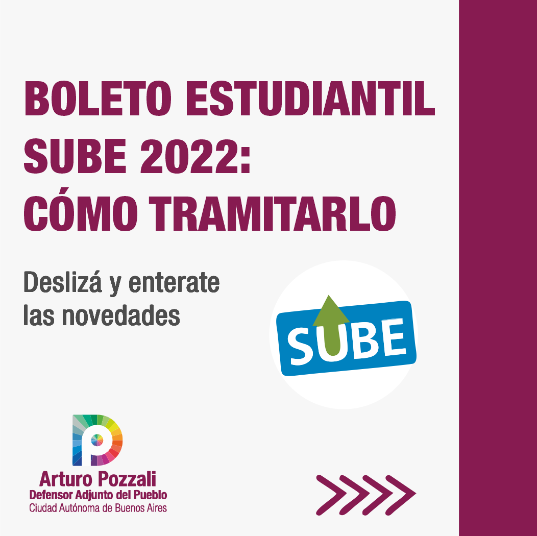 En este momento estás viendo Boleto estudiantil SUBE 2022: cómo tramitarlo